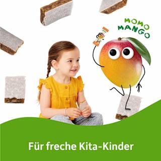Fruchtriegel mit Getreide Mango & Orange ab 1 Jahr, (4x23 g) Freche Freunde