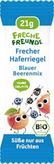 Getreideriegel Hafer blauer Beerenmix ab 1 Jahr Freche Freunde