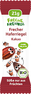 Getreideriegel Hafer Kakao ab 1 Jahr Freche Freunde
