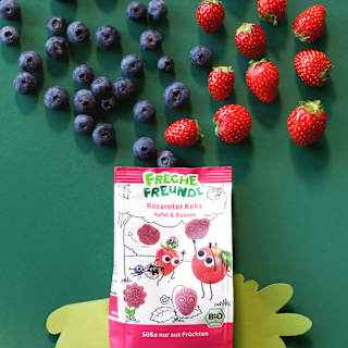 Kinderkekse Apfel & Beeren ab 3 Jahren Freche Freunde