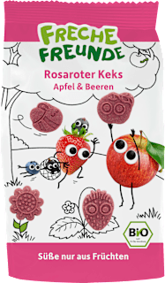 Kinderkekse Apfel & Beeren ab 3 Jahren Freche Freunde
