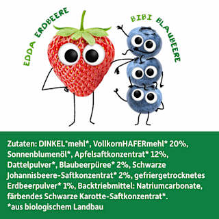 Kinderkekse Apfel & Beeren ab 3 Jahren Freche Freunde