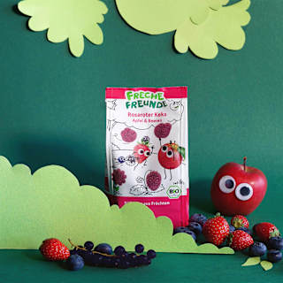 Kinderkekse Apfel & Beeren ab 3 Jahren Freche Freunde