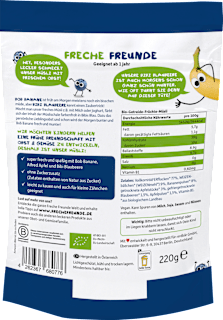 Kindermüsli Banane, Apfel & Blaubeere ab 1 Jahr Freche Freunde