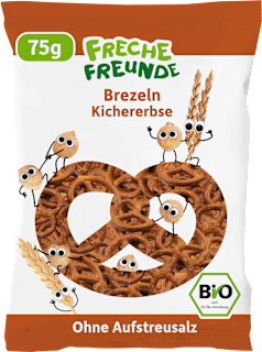Kindersnack Freche Brezeln Kichererbse, ab 4 Jahren  Freche Freunde