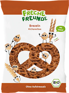 Kindersnack Freche Brezeln Kichererbse, ab 4 Jahren  Freche Freunde