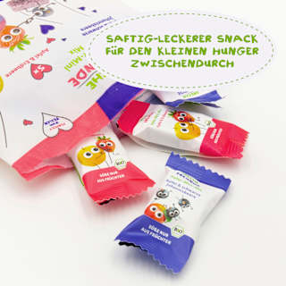 Kindersnack Hafer-Mini Mix mit Apfel & Beere, ab 3 Jahren Freche Freunde