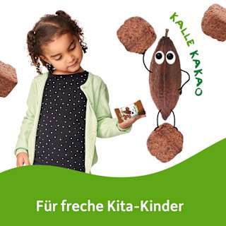 Kindersnack Kakao Würfel, ab 3 Jahren Freche Freunde