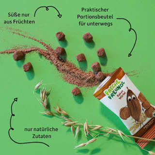 Kindersnack Kakao Würfel, ab 3 Jahren Freche Freunde