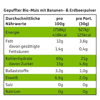 Kindersnack Knusper-Herzchen Banane & Erdbeere, ab 1 Jahr  Freche Freunde
