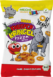 Kindersnack Knusper Kringel Pizza Style, ab 4 Jahren  Freche Freunde