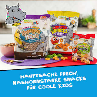Kindersnack Knusper Kringel Pizza Style, ab 4 Jahren  Freche Freunde