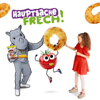 Kindersnack Knusper Kringel Pizza Style, ab 4 Jahren  Freche Freunde