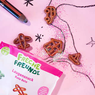 Kindersnack Lauge & Rote Beete ab 3 Jahren Freche Freunde