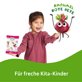 Kindersnack Lauge & Rote Beete ab 3 Jahren Freche Freunde