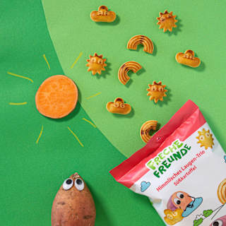 Kindersnack Laugen-Trio Süßkartoffel ab 3 Jahren Freche Freunde