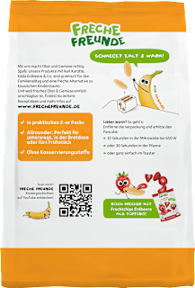 Kindersnack Pancakes Banane ready-to-eat (4x2 Stück) ab 3 Jahren Freche Freunde