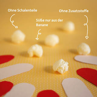 Kindersnack Party Pops Banane, ab 1 Jahr Freche Freunde