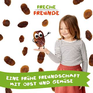 Kindersnack Rosinchen (3x14 g), ab 4 Jahren  Freche Freunde