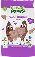 Kindersnack Waffel-Herzchen Kakao ab 1 Jahr Freche Freunde