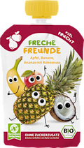 Quetschie Apfel, Banane, Ananas & Kokosnuss ab dem 6. Monat Freche Freunde