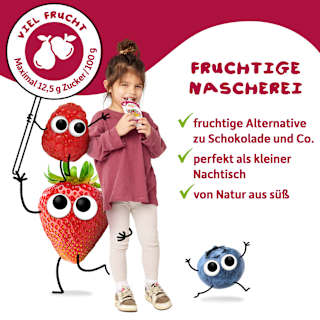 Quetschie Apfel, Banane, Ananas & Kokosnuss ab dem 6. Monat Freche Freunde