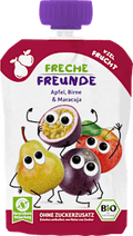 Quetschie Apfel, Birne & Maracuja, ab  6 Monaten Freche Freunde