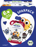 Quetschie Apfel, Blaubeere, Johannisbeere & Brombeere ab 6 Monaten (6x100 g) Freche Freunde