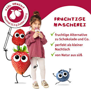 Quetschie Apfel, Blaubeere, Johannisbeere & Brombeere ab 6 Monaten Freche Freunde