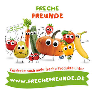 Quetschie Apfel, Erdbeere, Blaubeere & Himbeere ab 6. Monat Freche Freunde