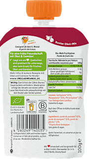 Quetschie Apfel, Mango & Pfirsich ab 1 Jahr Freche Freunde