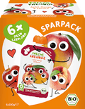 Quetschie Apfel, Mango & Pfirsich ab 6 Monaten (6x100 g) Freche Freunde