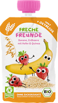 Quetschie Banane, Erdbeere mit Hafer & Quinoa ab 6 Monaten  Freche Freunde