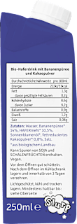 Trinkfertiger Schokodrink Banane & Hafer, für Schulkinder  Freche Freunde