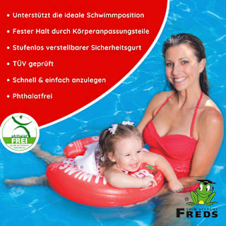 Schwimmtrainer Classic Rot Freds Swim Academy