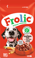 Trockenfutter Hund mit Rind Frolic