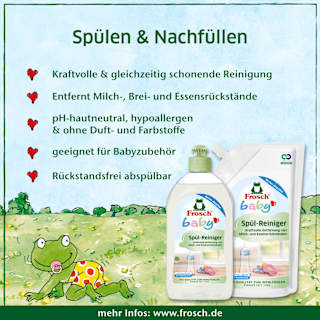 Baby Spülreiniger Frosch baby