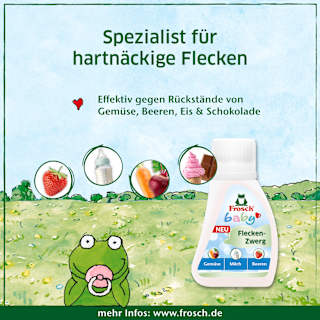 Fleckenentferner Baby Fleckenzwerg Frosch baby