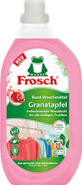 Colorwaschmittel Flüssig Granatapfel Flasche Frosch