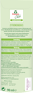 Duftstäbchen Raumerfrischer Nachfüllpack Zitronengras  Frosch