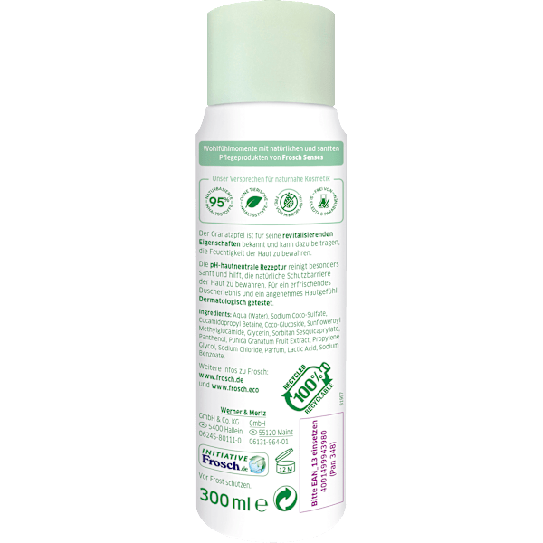 Duschgel Granatapfel sensitiv Frosch Senses