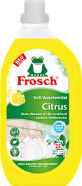 Vollwaschmittel Flüssig Citrus Flasche  Frosch