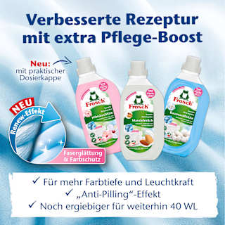 Weichspüler Hibiskusblüte 40WL Frosch