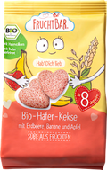 Babykekse Hafer-Kekse, mit Erdbeere, Banane und Apfel ab 8 Monaten FruchtBar