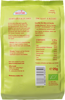 Babysnack Knusper-Brezeln Mais & Karotte, ab 6 Monaten  FruchtBar