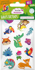 Kinder Haut-Tattoos Wunderbunt Fantastisches Dschungelreich  FruchtBar