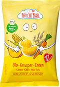 Kindersnack Knusper-Enten Karotte, Kürbis, Mais & Reis ab 12 Monaten FruchtBar
