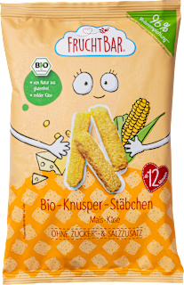 Kindersnack Knusper-Stäbchen Mais & Käse, ab 12 Monaten FruchtBar