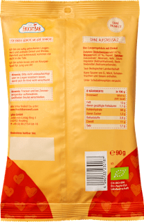 Kindersnack Laugen-Herzen mit Dinkel ab 3 Jahren  FruchtBar