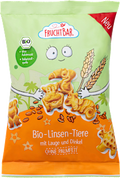 Kindersnack Linsen-Tiere mit Lauge & Dinkel, ab 3 Jahren FruchtBar